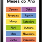meses do ano em inglês