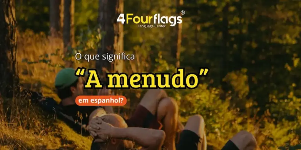 O que significa “a menudo” em espanhol? 2 O que significa a menudo em espanhol: imagem ilustrativa com pessoas relaxando ao ar livre em uma área arborizada ensolarada, oferecido pela FourFlags Language Center