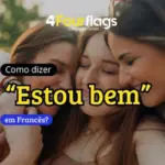 Como dizer estou bem em francês: imagem ilustrativa com três jovens amigas abraçadas e sorrindo ao ar livre, oferecido pela FourFlags Language Center